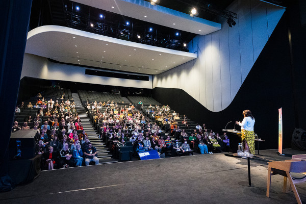 View from stage
